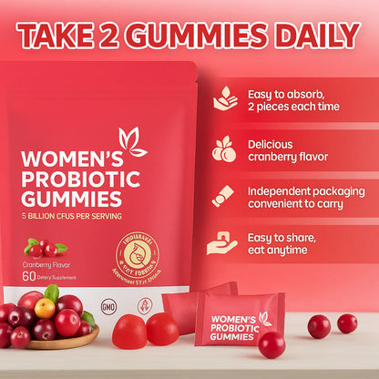 Cranberry Probiotic Gummies