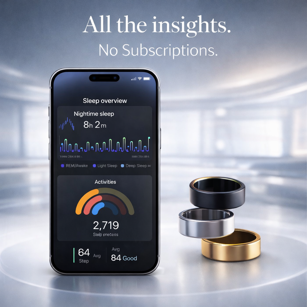 COLMI Smart Ring Wellness Tracker