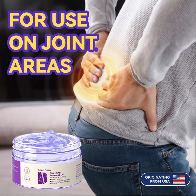 Gel morado KREAIN para el alivio del dolor articular