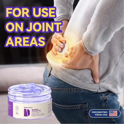 Gel morado KREAIN para el alivio del dolor articular