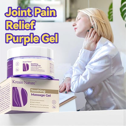 Gel morado KREAIN para el alivio del dolor articular