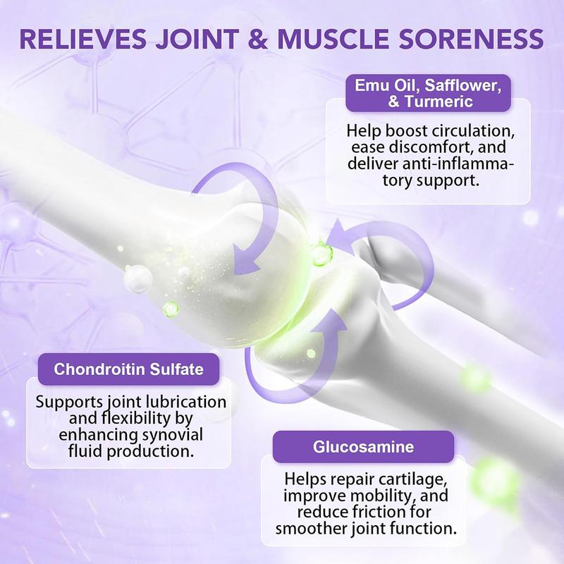 Gel morado KREAIN para el alivio del dolor articular