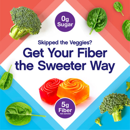 Fiber Well Sugar Free Gummy Vitamin, 90 Gummies