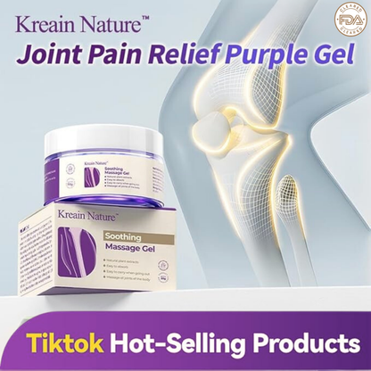 Gel morado KREAIN para el alivio del dolor articular